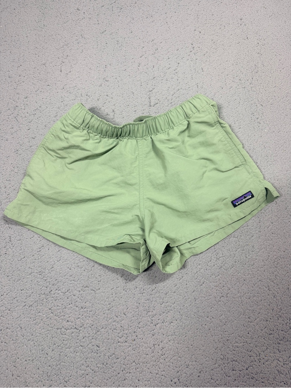 Patagonia Women’s Mint Green Athletic Shorts Size XS